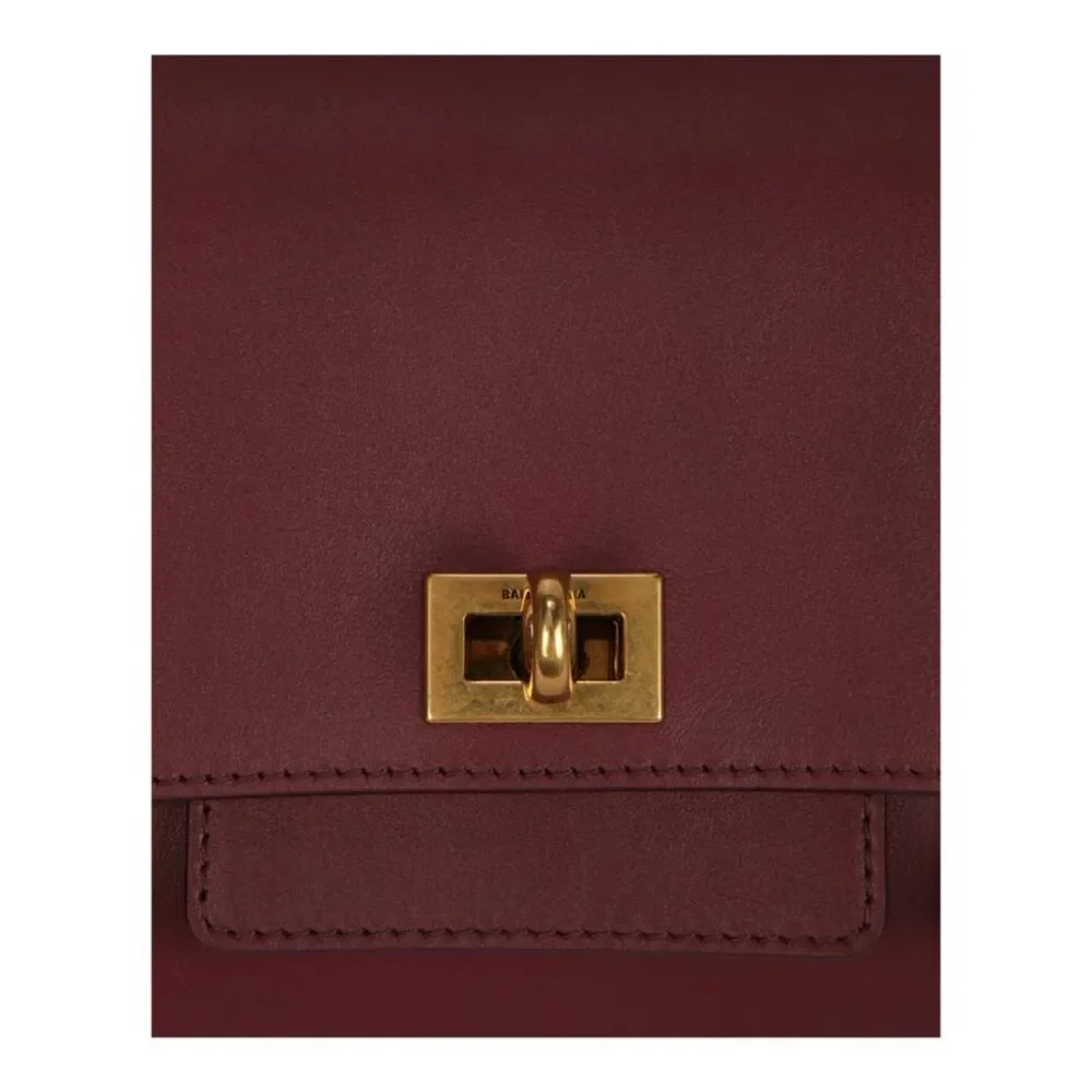 Balenciaga Bel Air Small Leather Clutch Bag Womens - Picture 3 of 7